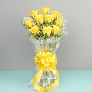 Yellow Roses Bouquet “Friendship”