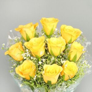 Yellow Roses Bouquet “Friendship”