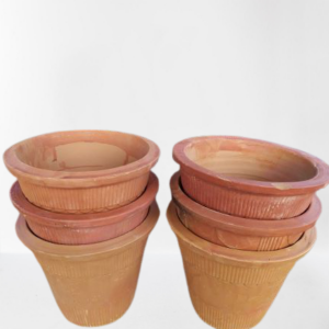 12 inch Clay Pots(Gamala) – Set of 6