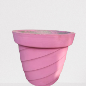 10 inch Cemented Planters (Pink) – Set of 6