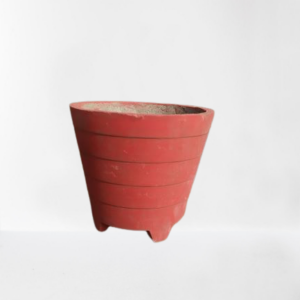 12 inch Cemented Planter (Red)