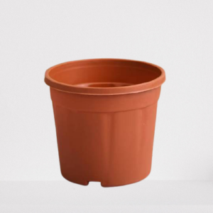 16 inch Round Plastic Pots (Terracotta)