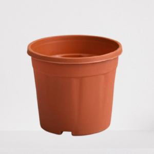 20 inch Round Plastic Pots (Terracotta)