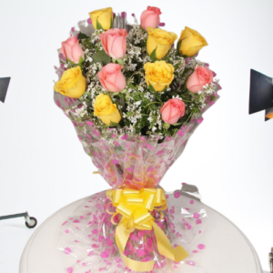 Mix Roses Bouquet ” Thanks Dear”